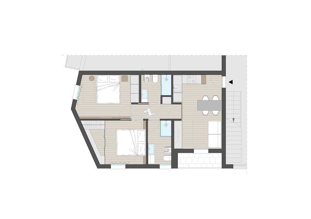 Milan Residence Rosolina Mare Extérieur photo
